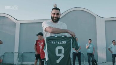 In the video: Ben Zima visits the Greens’ training before the New Guinea-Algeria battle