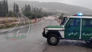 Roads blocked due to rising water levels - New Algeria