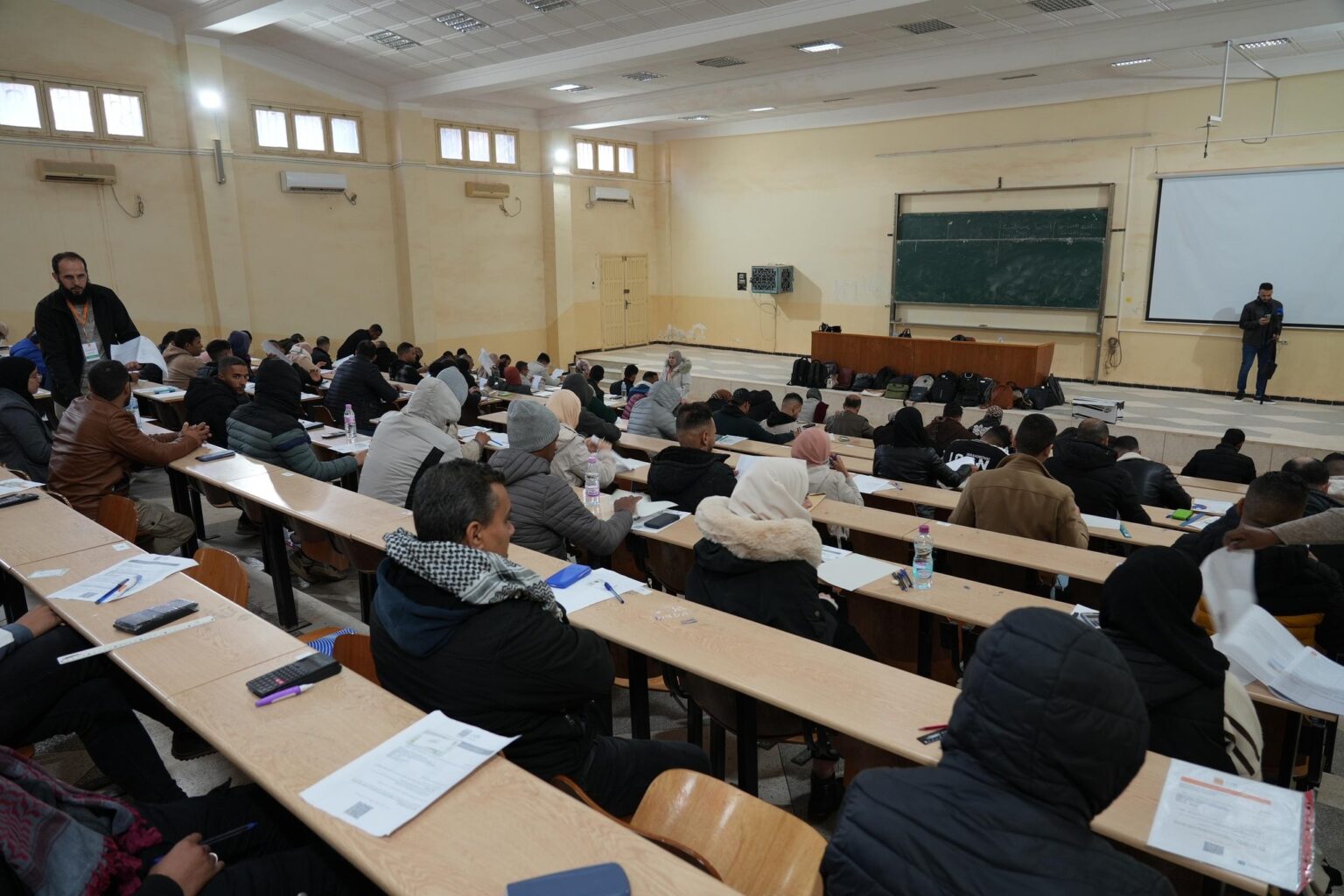 The launch of the Sonatrach university recruitment competition exam in technical fields - Algerian Dialogue